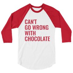 Can't Go Wrong With Chocolate Baseball T-shirt