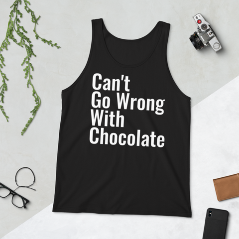 Men's Can't Go Wrong Chocolate Tank Top