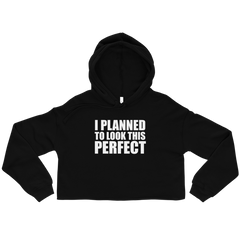 I Planned To Look This Perfect Cropped Hoodie/ Sweatshirt (Sold separately)