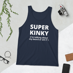 Super Kinky Beard Tank Top