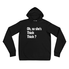 Thick Thick Men's Hoodie