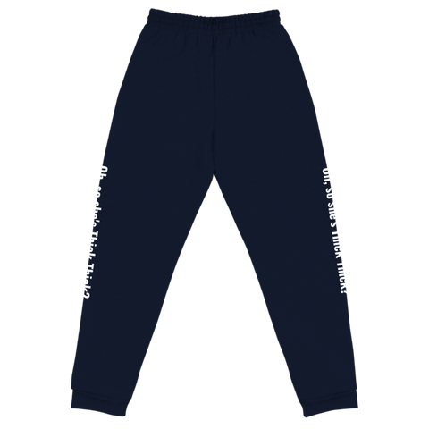 Unisex "Oh, so she's Thick Thick?" Joggers