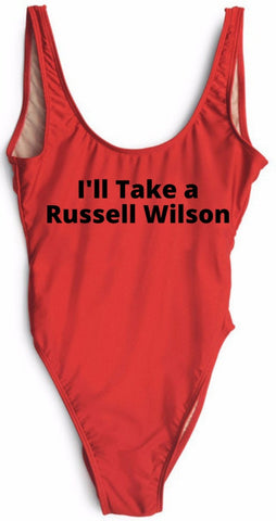 Russell Wilson Swimsuit/ Bodysuit