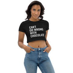 Can't Go Wrong With Chocolate Crop Top